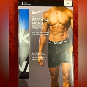 NIKE ESSENTIAL MICRO BOXER BRIEFS SIZE;M